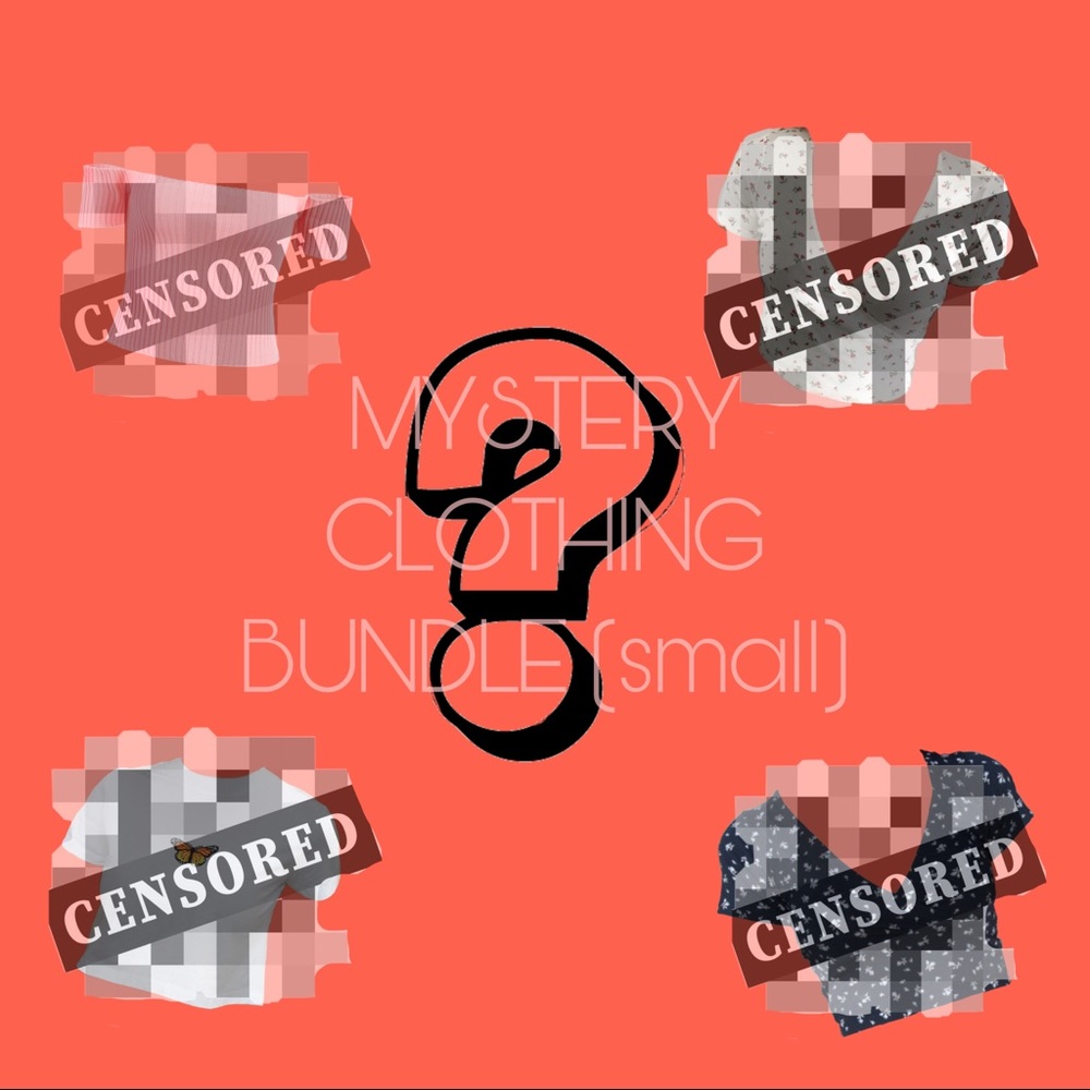a mystery clothing bundle (small amount)